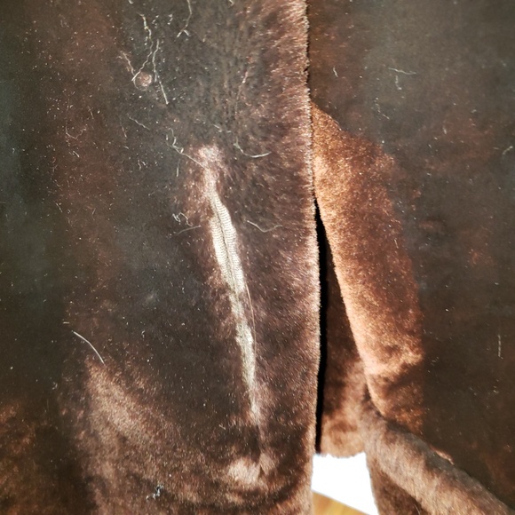 VINTAGE Annis Furs Mouton lamb fur coat - Picture 2 of 12